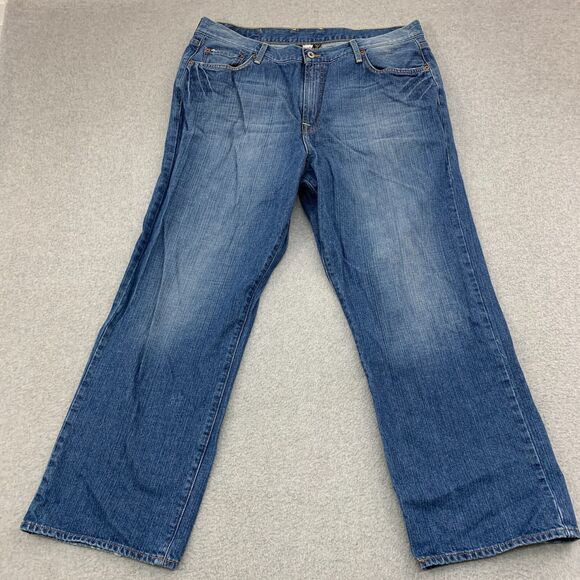 Lucky Brand Other - Lucky Brand Jeans Mens Size 38x30 (actual) Short Straight Leg Cotton Distressed
